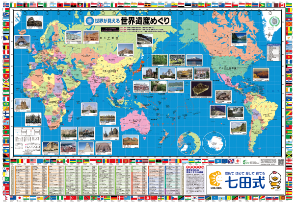 世界地図ポスター