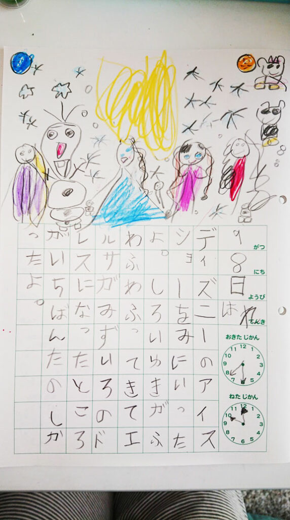 しちだっくと夏を満喫しよう 絵日記コンテスト 受賞作品を発表します 七田式の幼児教育